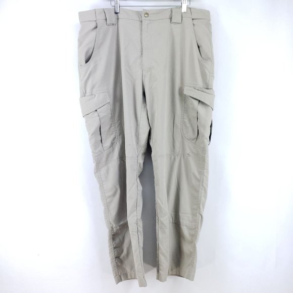 Tru-Spec Tactical Utility Pants Men's Size 42/30 Tan Gusseted - Picture 1 of 9